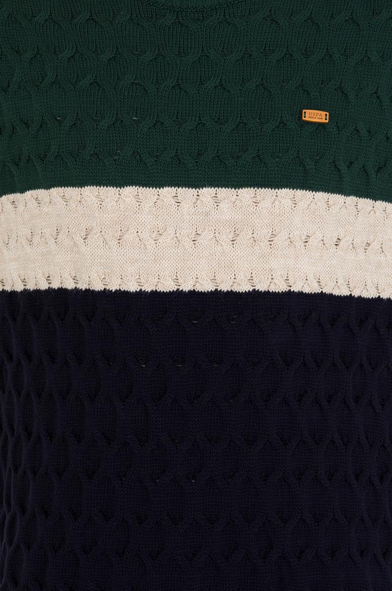 Erkek Lacivert Bisiklet Yaka Triko Kazak