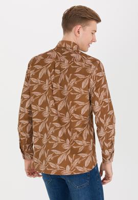 Erkek Camel Uzun Kollu Gömlek - 50254279027