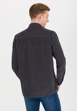 Erkek Antrasit Uzun Kollu Gömlek - 50256058017