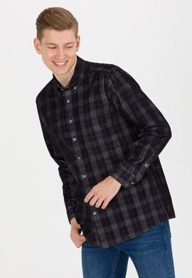 Erkek Ekoseli Antrasit Gömlek - 50256060013