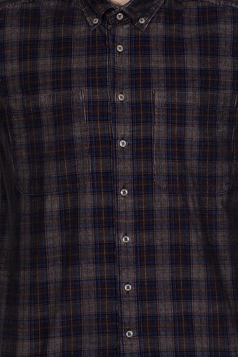 Erkek Ekoseli Antrasit Gömlek - 50256060013