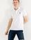 Erkek Beyaz Basic Polo Yaka Tişört
