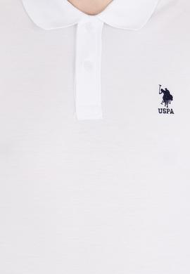 Erkek Beyaz Basic Polo Yaka Tişört - 50264891014