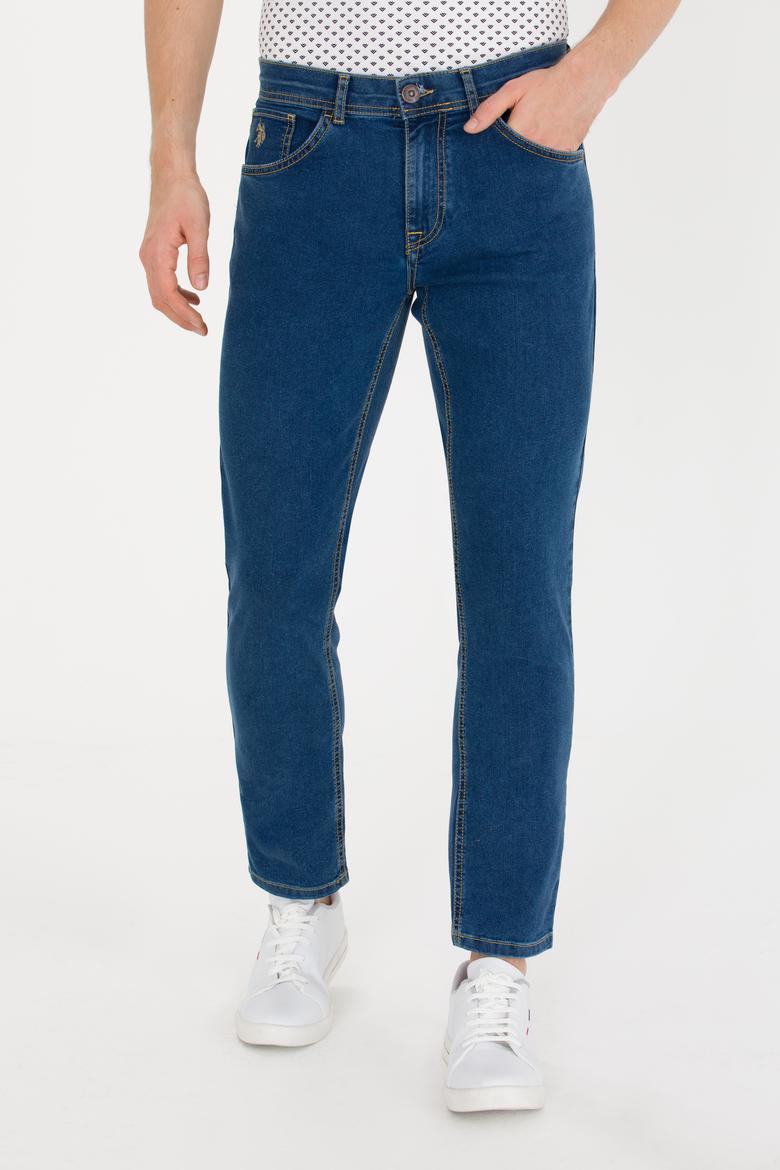 Erkek Açık Mavi Jean Pantolon - 50266140035