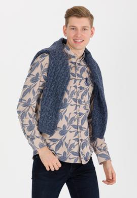 Erkek Taş Uzun Kollu Gömlek - 50254279037