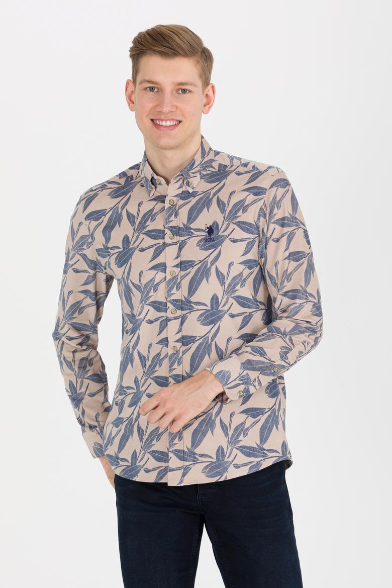 Erkek Taş Uzun Kollu Gömlek - 50254279037