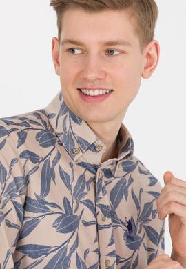 Erkek Taş Uzun Kollu Gömlek - 50254279037