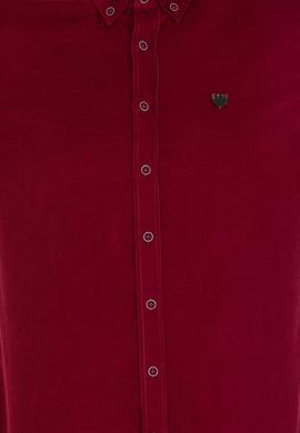 Erkek Vişne Uzun Kollu Gömlek - 50256972062