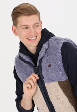 Erkek Gri Dik Yaka Örme Hırka - 50253787006