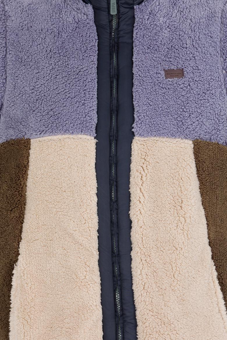 Erkek Gri Dik Yaka Örme Hırka - 50253787006