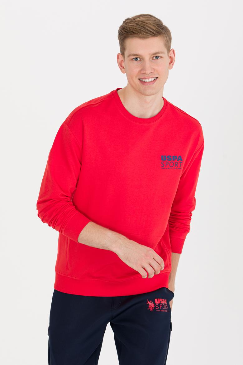 Erkek Kırmızı Sweatshirt - 50253480003