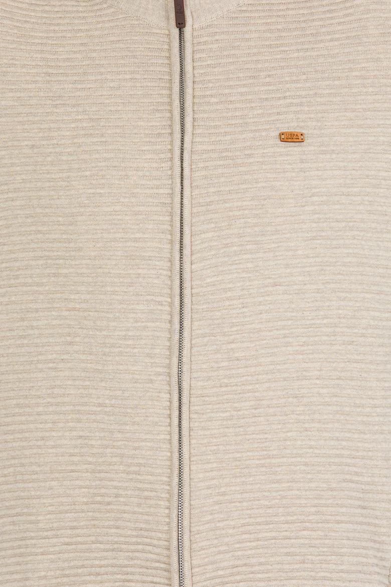 Erkek Taş Melanj Triko Hırka - 50254399025