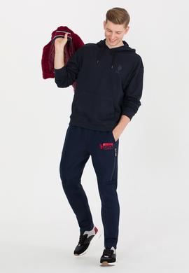 Erkek Lacivert Kapüşonlu Sweatshirt - 50253234008