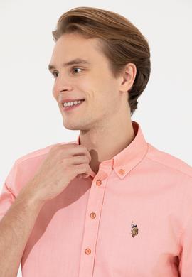 Erkek Somon Uzun Kollu Basic Gömlek - 50249494050