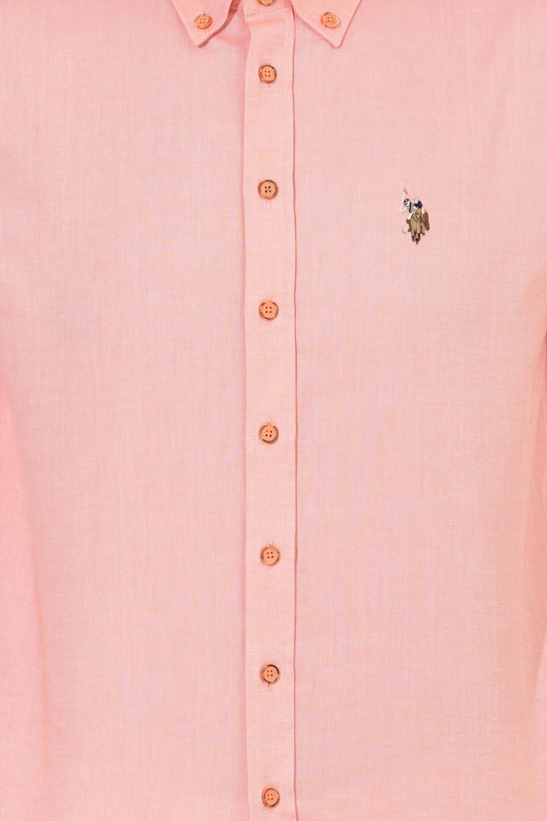 Erkek Somon Uzun Kollu Basic Gömlek - 50249494050