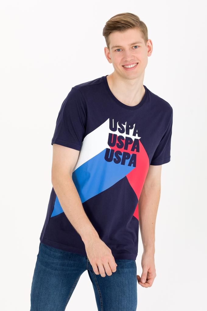 Erkek Lacivert Bisiklet Yaka Tişört