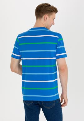 Erkek Saks Bisiklet Yaka Tişört - 50265362037