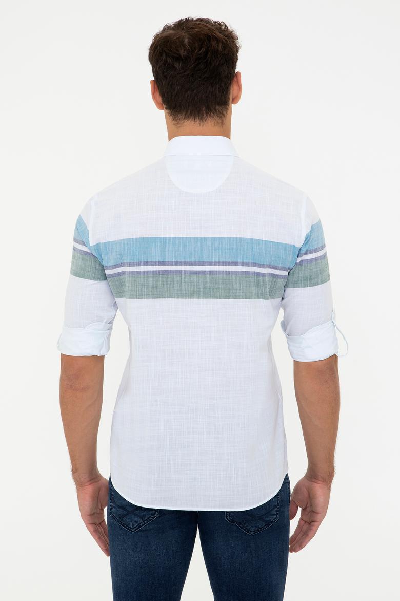 Erkek Koyu Mint  Gömlek Uzunkol - 50235286011