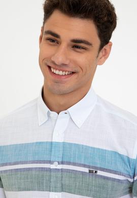 Erkek Koyu Mint  Gömlek Uzunkol - 50235286011