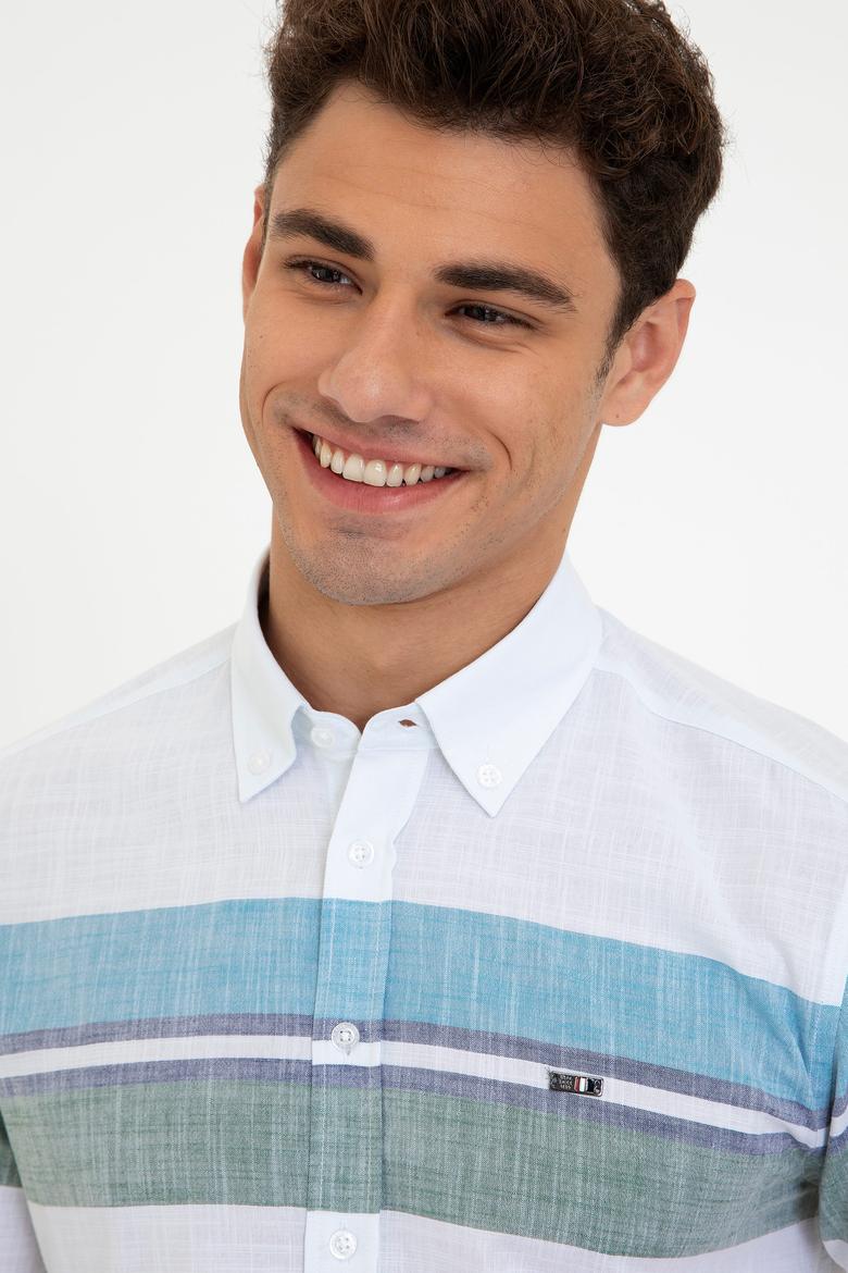 Erkek Koyu Mint  Gömlek Uzunkol - 50235286011