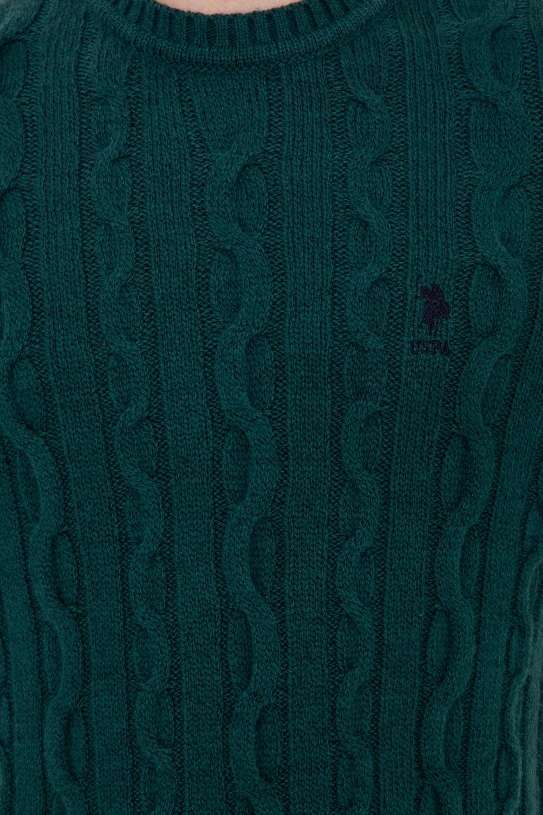 Erkek Yeşil Kazak - 50237619028