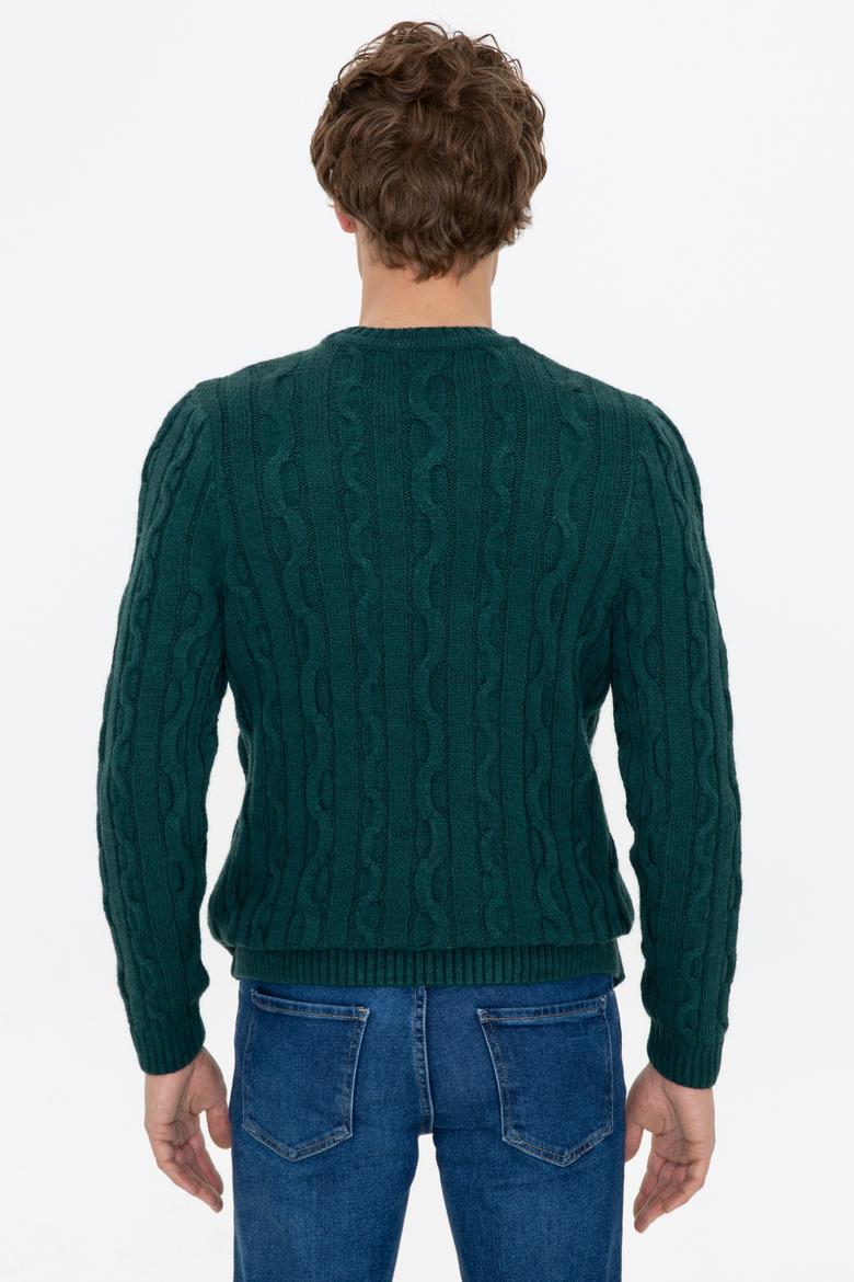 Erkek Yeşil Kazak - 50237619028