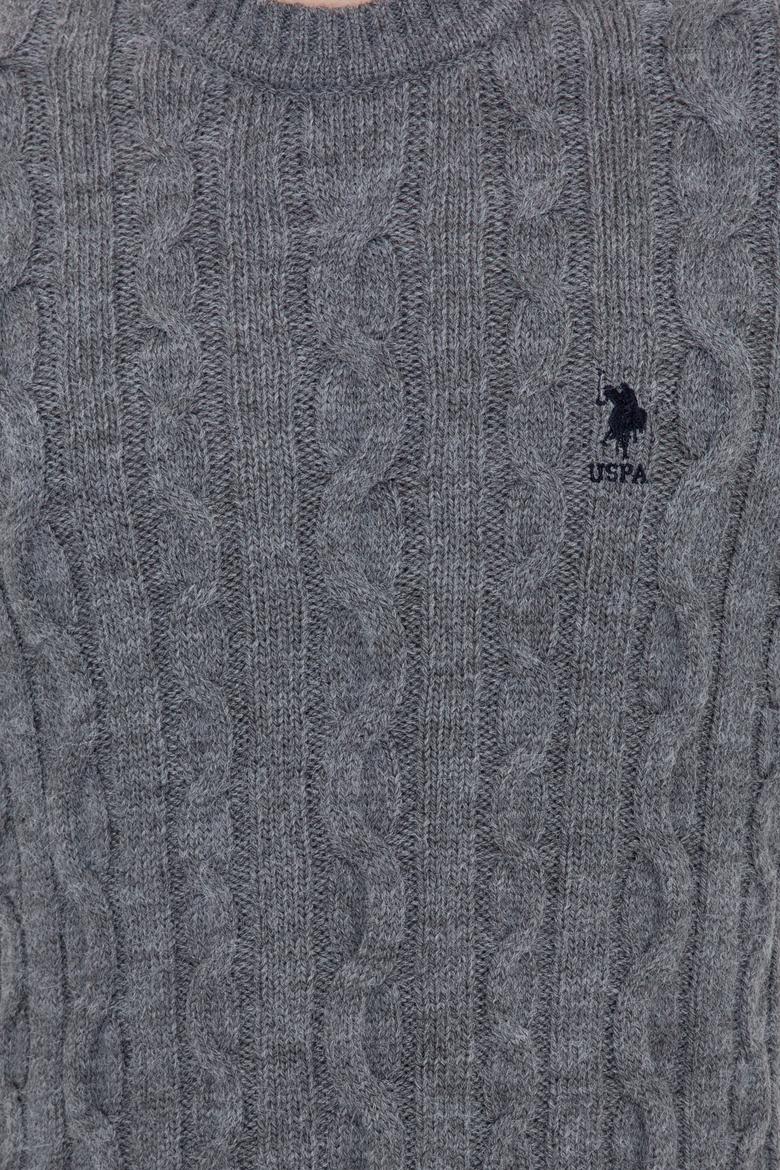 Erkek Gri Melanj Kazak - 50237619038