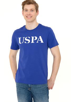 Erkek Mavi Basic Tişört - 50248569117