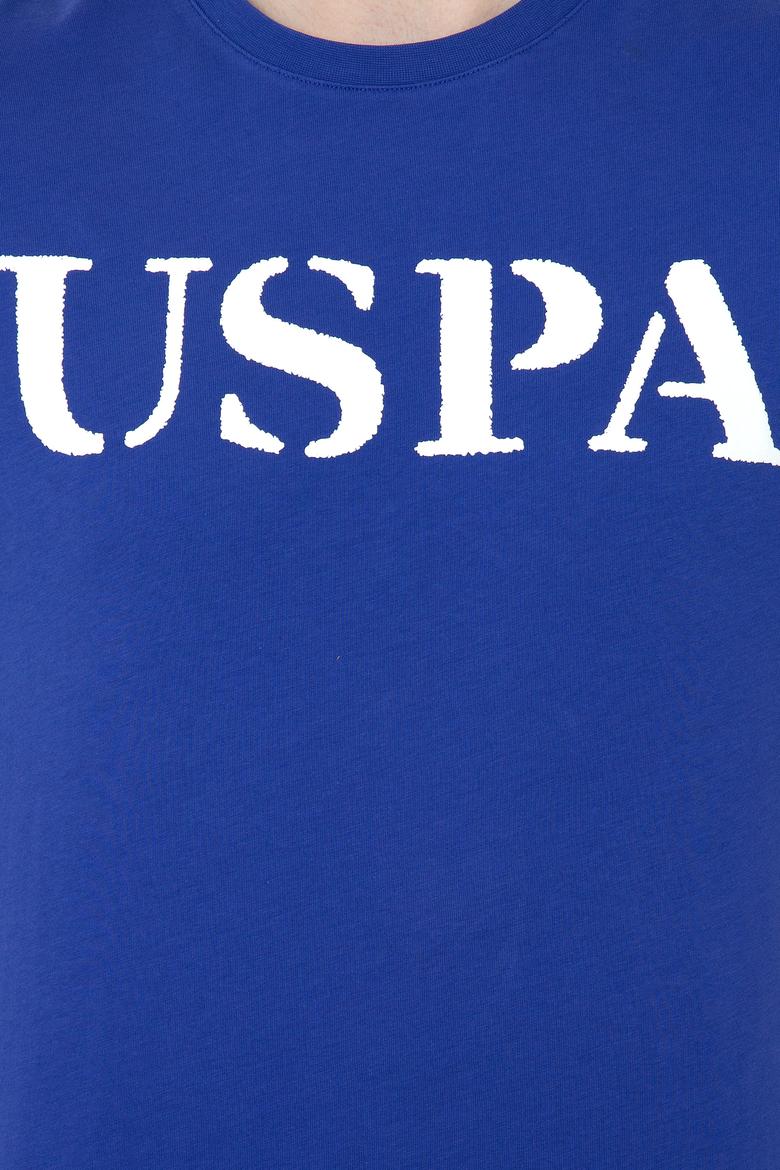 Erkek Mavi Basic Tişört - 50248569117