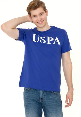 Erkek Mavi Basic Tişört - 50248569117