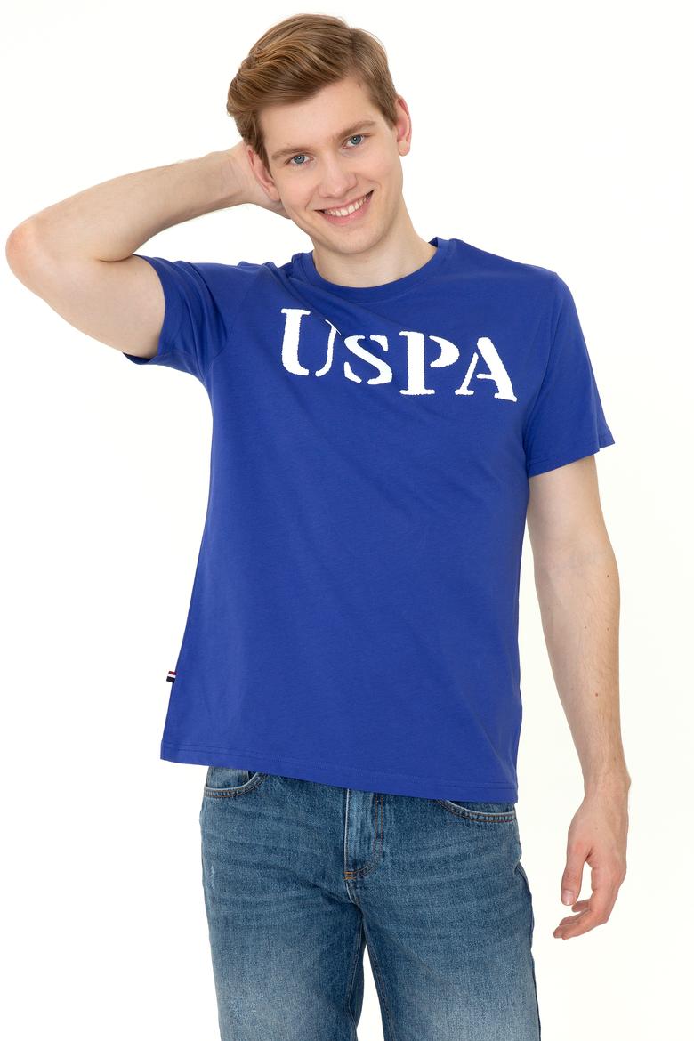 Erkek Mavi Basic Tişört - 50248569117