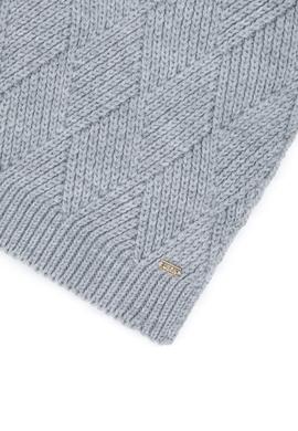 Kadın Gri Melanj Kaşkol - 50255141004