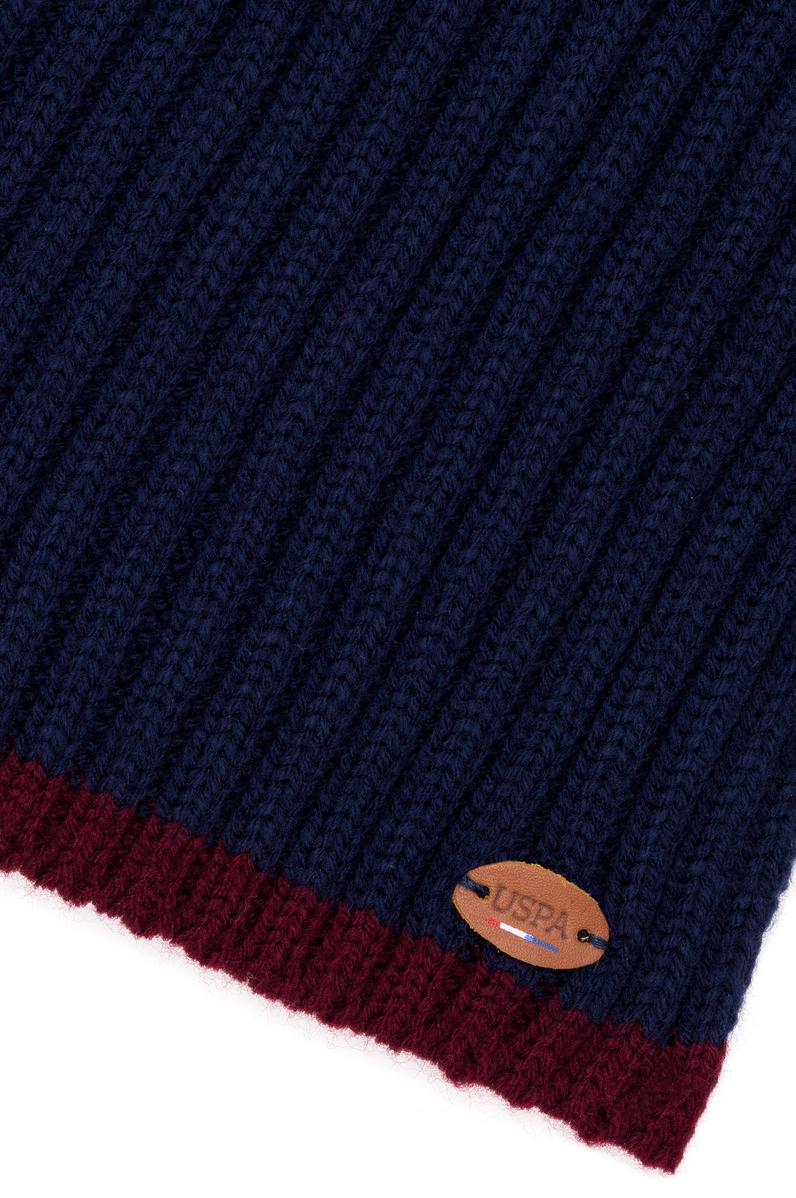 Erkek Lacivert Kaşkol Bere Takım