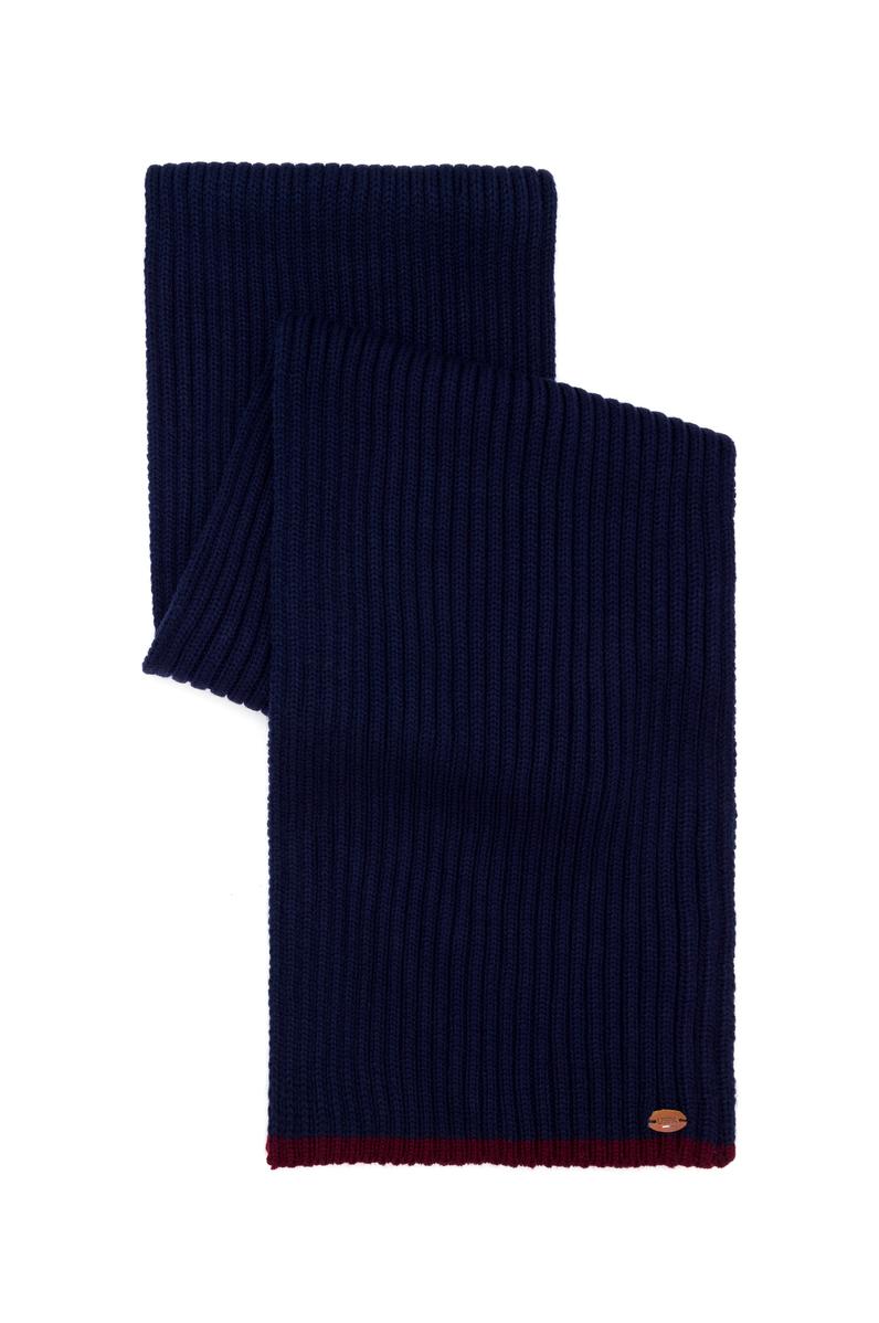 Erkek Lacivert Kaşkol Bere Takım