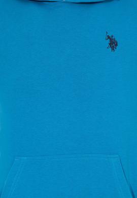 Erkek Kobalt Mavi Basic Sweatshirt - 50261140018