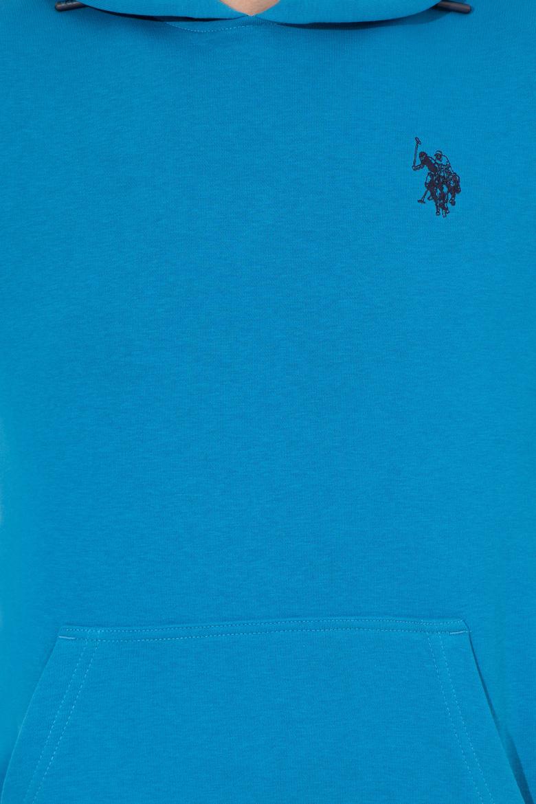 Erkek Kobalt Mavi Basic Sweatshirt - 50261140018