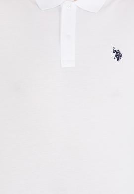 Erkek Beyaz Basic Polo Yaka Tişört - 50262933075