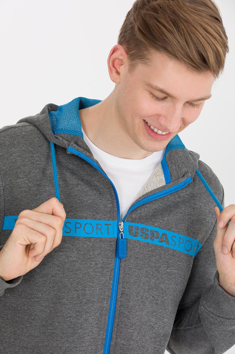 Erkek Antrasit Melanj Örme Hırka