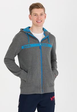 Erkek Antrasit Melanj Örme Hırka - 50253188035