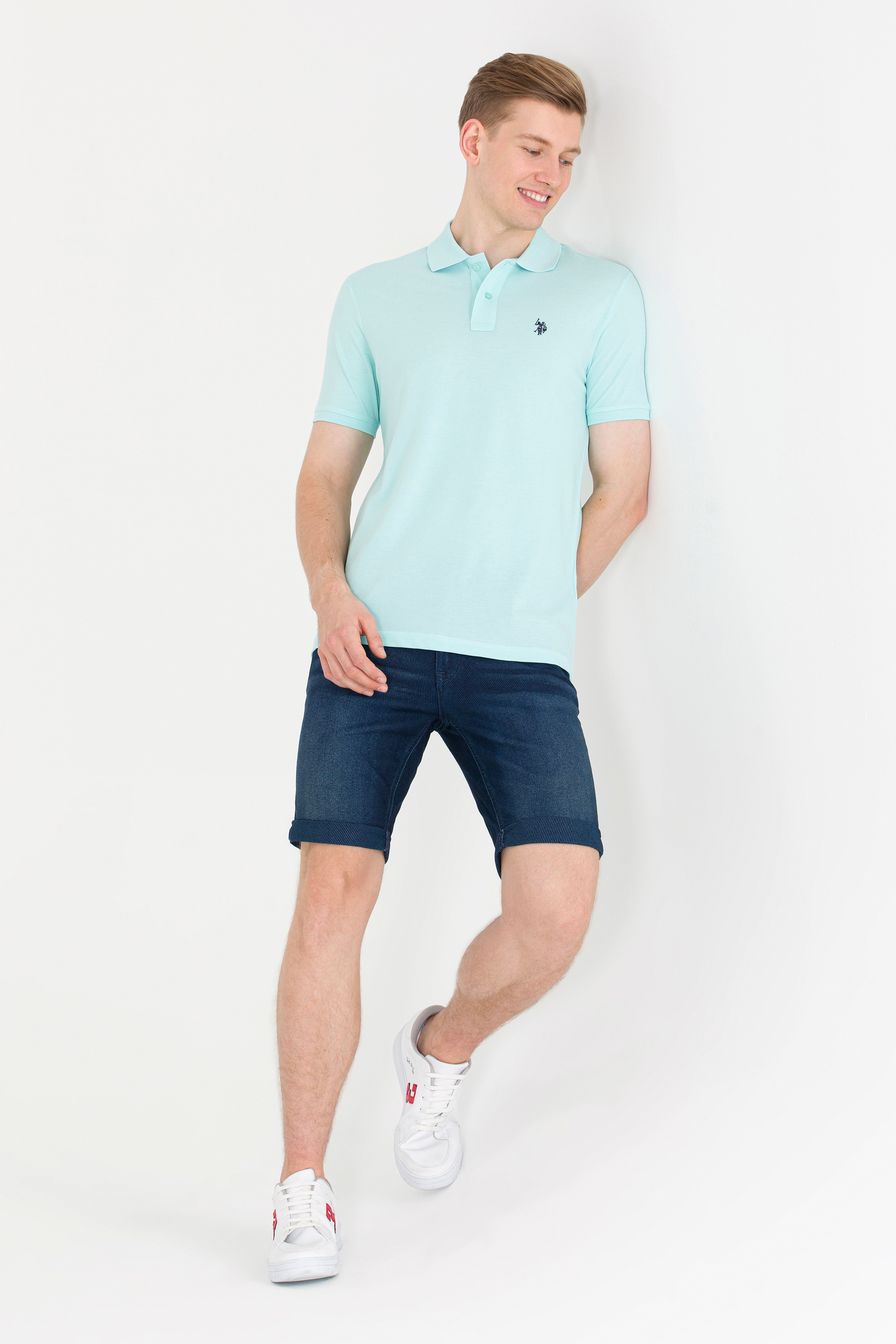 Erkek Nil Basic Polo Yaka Tişört