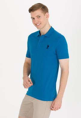 Erkek Petrol Basic Polo Yaka Tişört - 50250001116