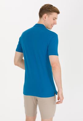 Erkek Petrol Basic Polo Yaka Tişört - 50250001116