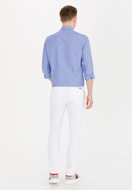 Erkek Beyaz Kanvas / Chino Pantolon - 50266054048