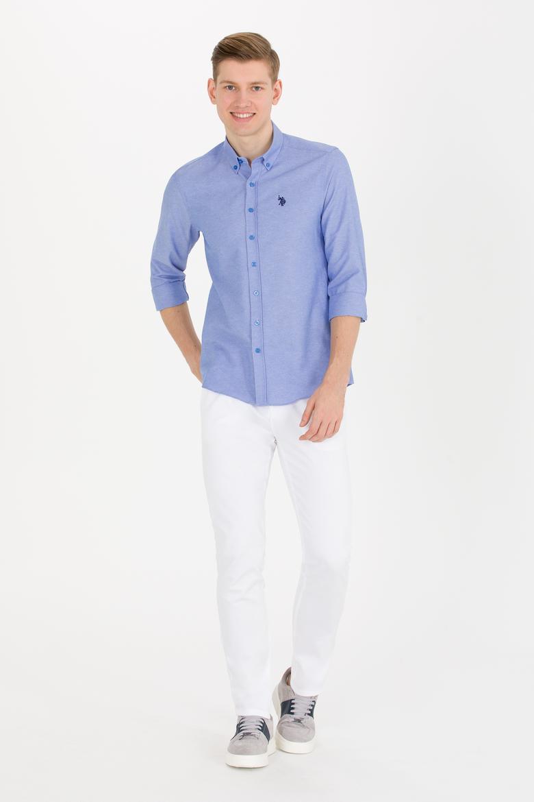 Erkek Beyaz Kanvas / Chino Pantolon