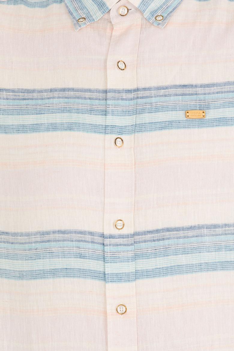 Erkek Mavi Uzun Kollu Gömlek - 50264097005