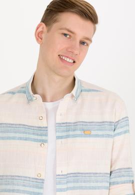 Erkek Mavi Uzun Kollu Gömlek - 50264097005