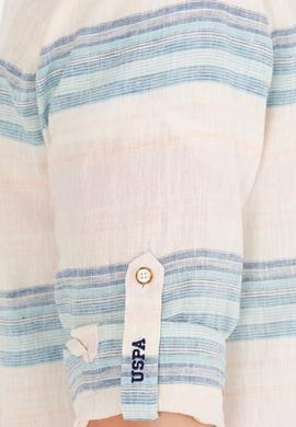 Erkek Mavi Uzun Kollu Gömlek - 50264097005