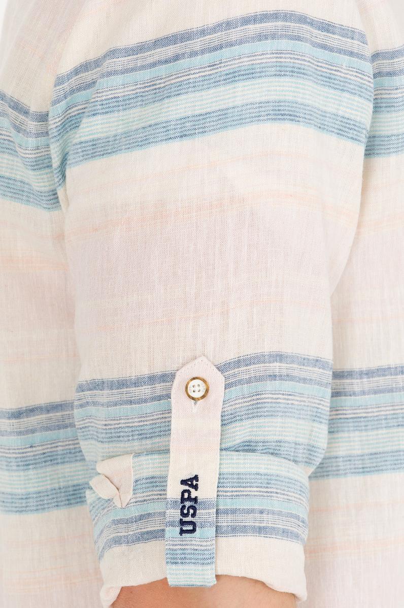 Erkek Mavi Uzun Kollu Gömlek