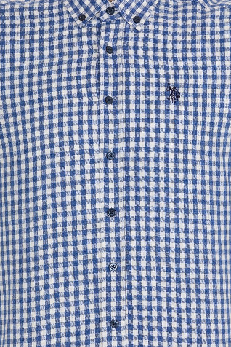 Erkek Kareli Lacivert Gömlek - 50262374015