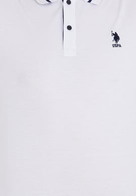 Erkek Beyaz Basic Polo Yaka Tişört - 50264890003